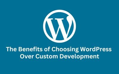 The Benefits of Choosing WordPress Over Custom Development